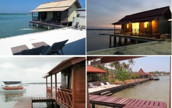 Paket wisata opentrip hotel apung karimunjawa murah terlaris sangat rekomended